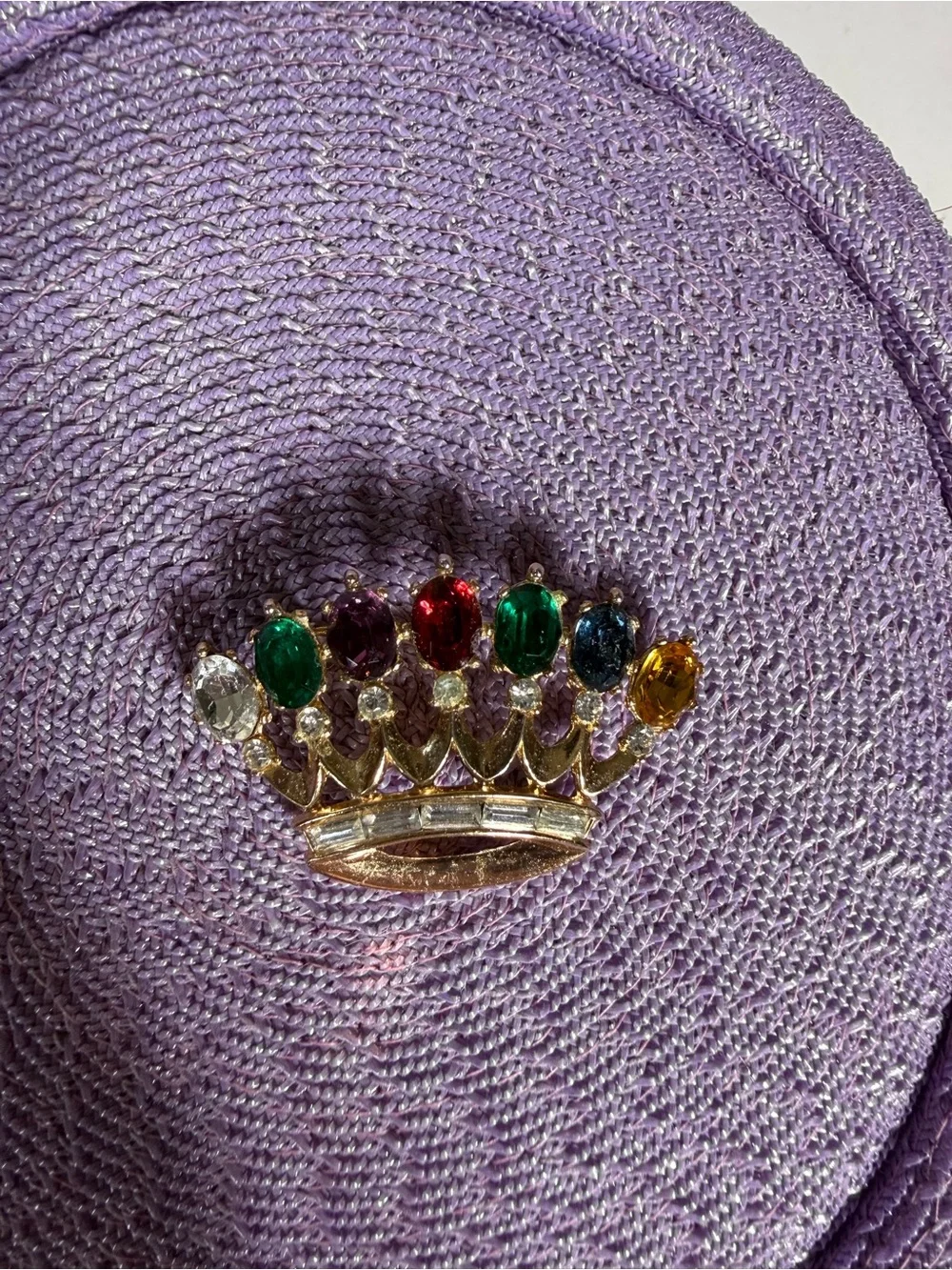 Trifari Crown Jewel Brooch